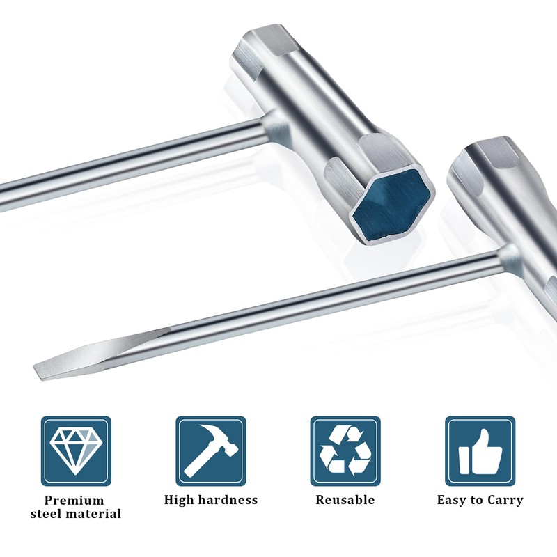Worldity 4 Pack Saw Wrenches, 13 by 19 mm Chainsaw