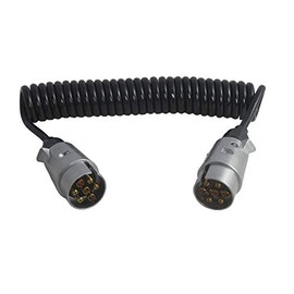 Trailer Spiral Cable Connection Cable Car Trailer Caravan Coupling 7-Pin