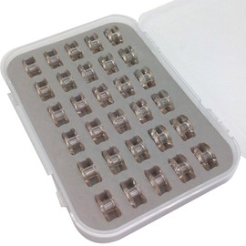HONEYSEW Box of 30 Plastic Bobbins 172336S Singer 8774 9005 8007 9010 9015 9018 Class 66 Bobbins Also fits White 8600 8800#172222p Singer Class 66 Bobbin