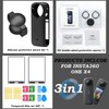 Silicone Protective Cover,Lens Guards/Screen Protector for Insta360 X4,Camera Protective Accessories