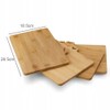 HPAMR Wooden Chopping Board Set, Wooden Cutting Boards for Kitchen,