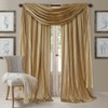Elrene Home Fashions Venice Curtain Panels with Scarf Valance -