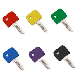 Large Square Silcon Rubber TX3D Key Caps Covers. Twin pack (All Six)
