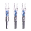 3PCS Lighted Arrow Nocks PC LED Lighted Archery Hunting Shooting