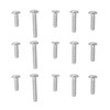 RC Screw Kit Stainless Steel Half Round Head Countersunk Head