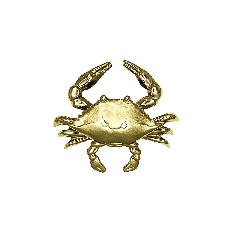 Crab Door Knocker - All Brass (Standard Size)
