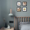 EGOFINE 8x8 Photo Frame, Solid Wood Picture Frame with Acrylic