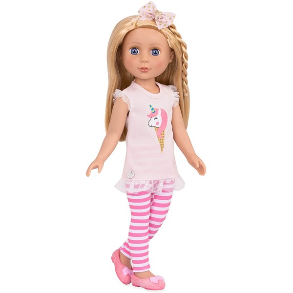 Glitter Girls Doll by Battat -  Lacy 14" Poseable Fashion Doll - Dolls for Girls Age 3 and Up