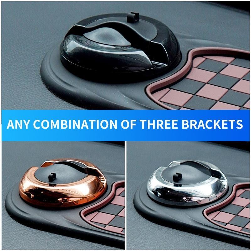 Multifunctional Vehicle-Mounted Anti-Slip Mat, Mobile Phone Navigation Frame, Central Control