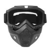 Motorcycle Goggles with Mask Outdoor Riding Cycling Removable Protective Goggles