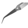 Remos Clamping or Cross Tweezers with Curved Tip Made of