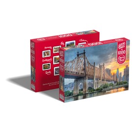 Schmidt 1000 EL. Cherry Pazzi Queensboro Bridge in New York [Puzzle]