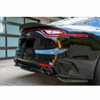 awesome_miniatures 2x Carbon Fiber Rear Bumper Fin Diffuser Splitter Lips