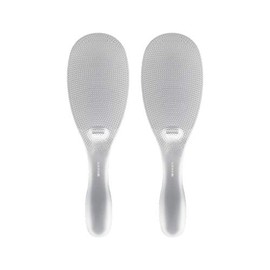 Marna Marna K744CL Extra Small Premium Rice Spoon, Clear, Set of 2
