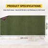 Grefinity Marine Carpet,6 FT x 18 FT Olive Green Indoor