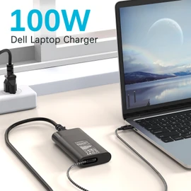 100W USB C Charger for dell Laptop, Compatible with Dell Precision 5480 3580 3480 3581 5680, Latitude 5540 5440 7440 5340 7340 7640 9440 2-in-1, Inspiron 14 16 5000 7000 5430 7430 7440 5630 Power Cord