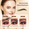 Magic Eyebrow Pencil, Microblading Eyebrow Pen, 2-in-1 Waterproof Eyebrow Pencil