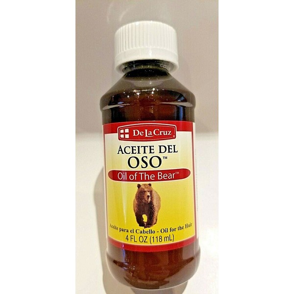 Oil Of The Bear For The Hair 4oz/Aceite Del Oso Para El Cabello