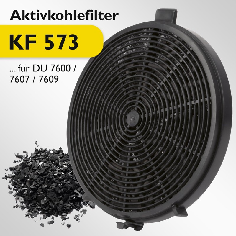 Bomann® Carbon filter set, activated carbon filter in a practical
