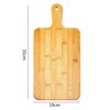 Bamboo Cutting Board for Kitchen Prep – Built-In Handle with