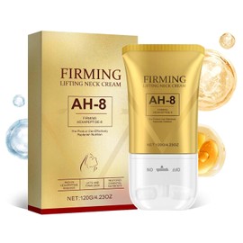 AH-8 Firming Crema para el cuello, Firming Crema para el cuello, Tighten and Lift with Double Roller Massage, Reduce Wrinkles Fine Lines, Firm And Lift Sagging Skin, Reduce Wrinkles and Double Chin