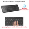 Awaygerous Wireless Bluetooth Keyboard, Universal Multi-Device Keyboard with Number Pad