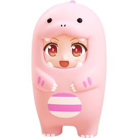 Nendoroid Moa Kigurumi Face Parts Case, Pink Kyoryu Non-Scale, ABS, Painted, Finished Product Parts Case, Pink