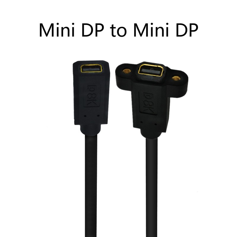 Mini DP to Mini DP Adapter Small Portable 8K Mini