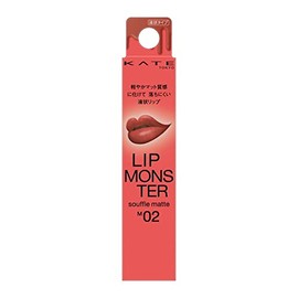 KATE Lip Monster Souffle Matte M02 Everlasting Cherry Blossom, 1 Unit (x 1)