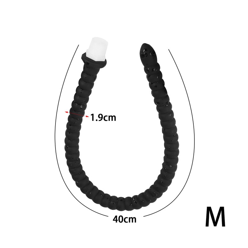 AMZII Shower Toys, 400 mm Chain Enema with Balls, Shower