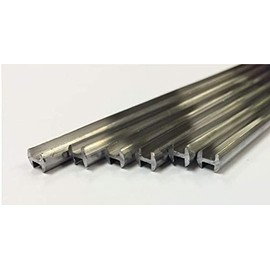 H Came - 1/4 Round - 6ft Lead Came (Rolled & Bagged) by BiNARi Glass Studio