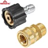 YAMATIC Quick Coupler Adapter for Pressure Washer M22-14mm to 3/8"