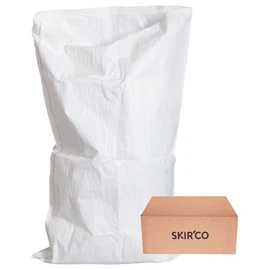 SKIR'CO (5 pcs) White PP Woven Sacks 60 x 100 cm, Polypropylene Bags, Rubble Builder Sack, Waste Disposal Sacks