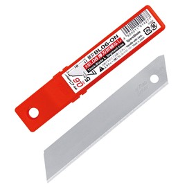 NT Cutter 0.6mm Extra Thick Heavy Duty Solid Blades (NO SNAP-Off LINE), 5-Blade/Pack, 1 Pack (BL06-ON)