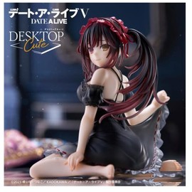 Desktop Cute Tokisaki Kurumi - Date A Live Nightwear Costume Figure Approx. 5.12 Inch Black Anime Figurine
