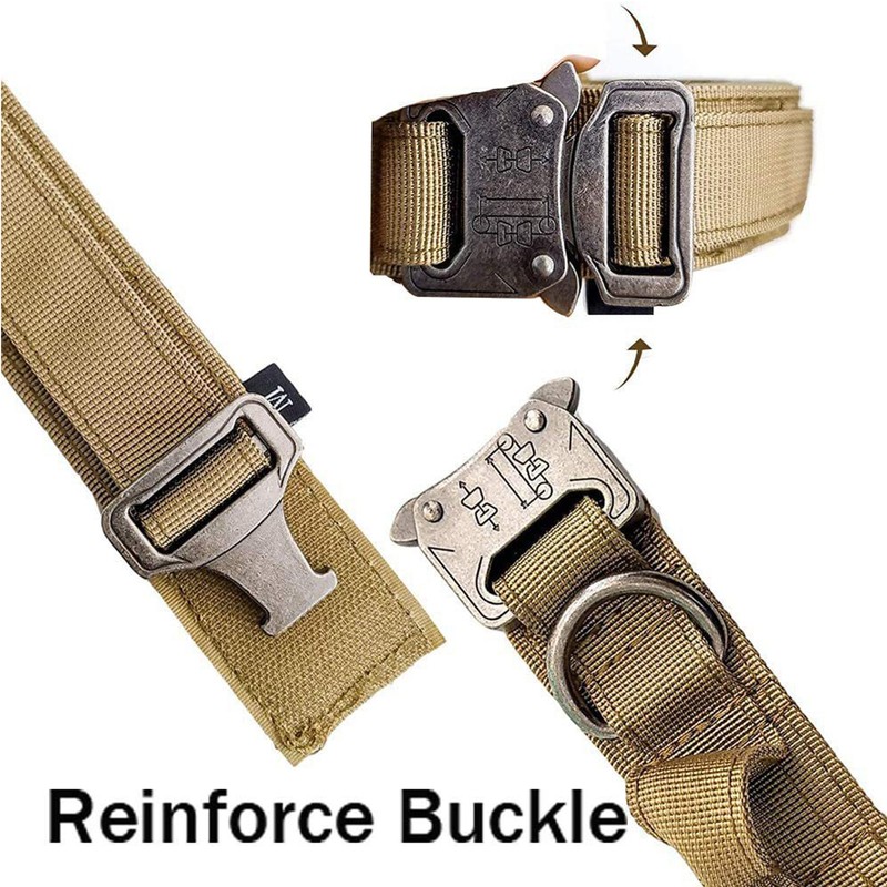 Adjustable Dog Collar Comfortable Breathable Pet Dog Collar with Metal