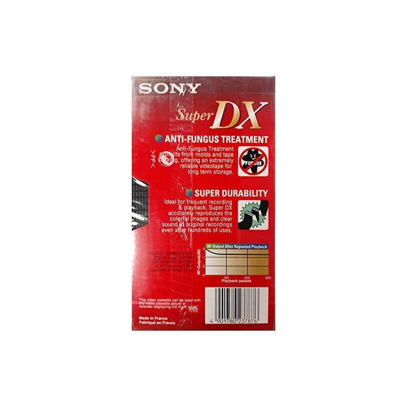 Sony E240 DX Blank Tapes