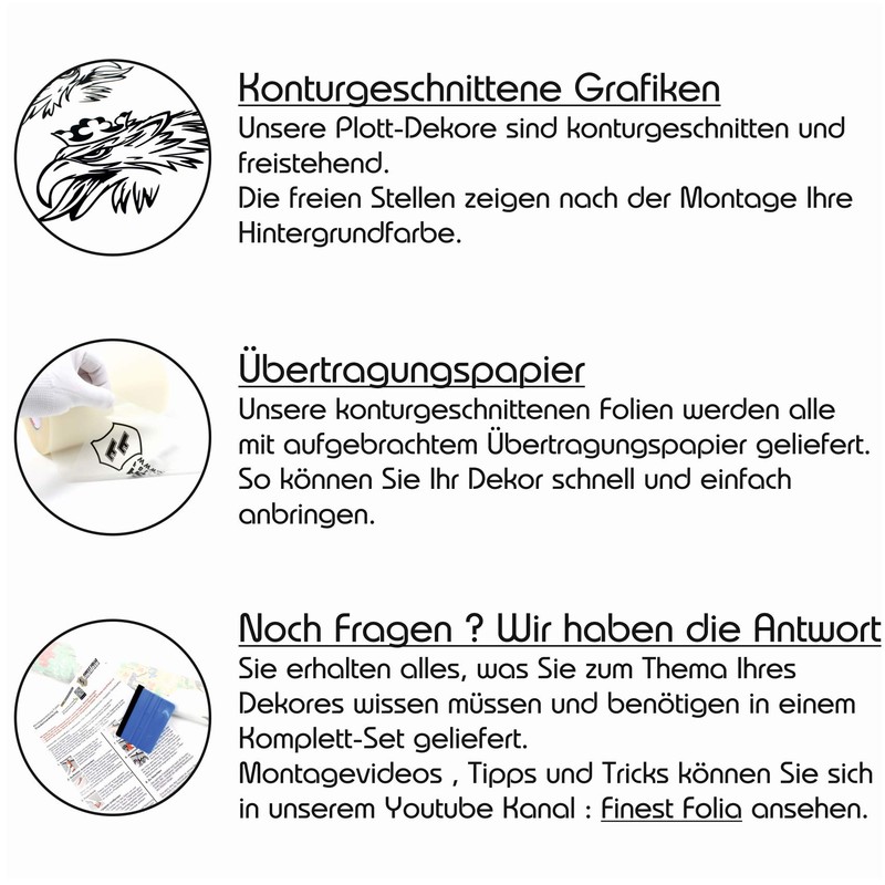 Finest Folia Front Windshield Sticker Front Windscreen Sticker Heartbeat Black