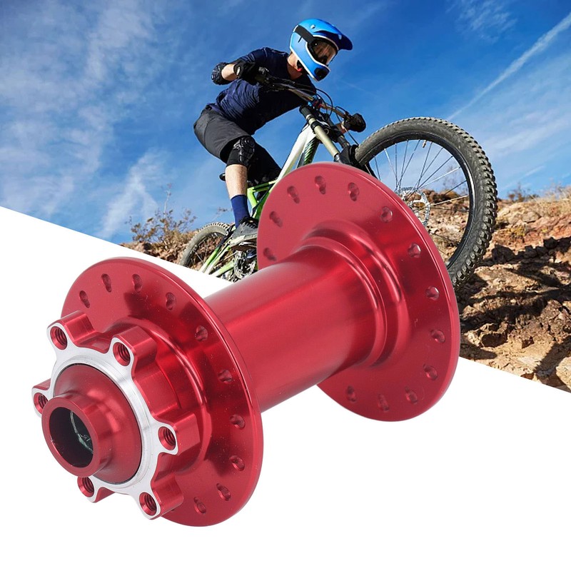 32 Hole Mountain Bike Hub 4 Bearing 15x110mm High Accuracy