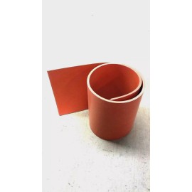 Ja-Bar Silicone Silicone Rubber Sheet Solid US Hi-Temp Red 1/8''Thk x 4" W x 12" L Strip 60Duro