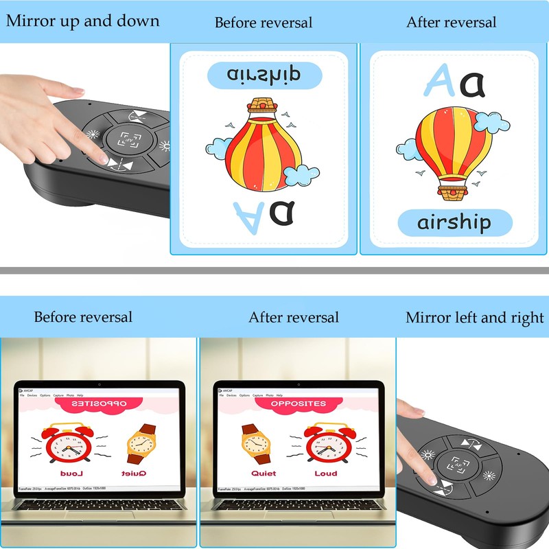 PAKOTOO 8MP USB Document Camera for Teachers and Classroom for