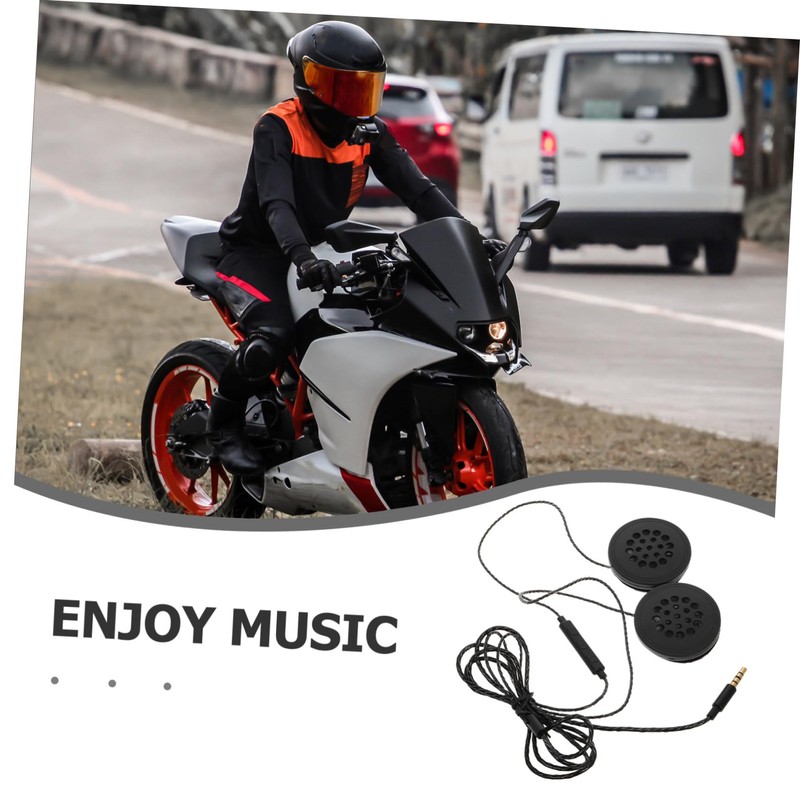 COHEALI Ergonomic Motorcycle Headset with Voice Control High Fidelity Audio