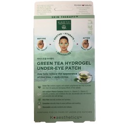 Earth Therapeutics Hydrogel Under Eye Patch, Collagen and Green Tea Bundle