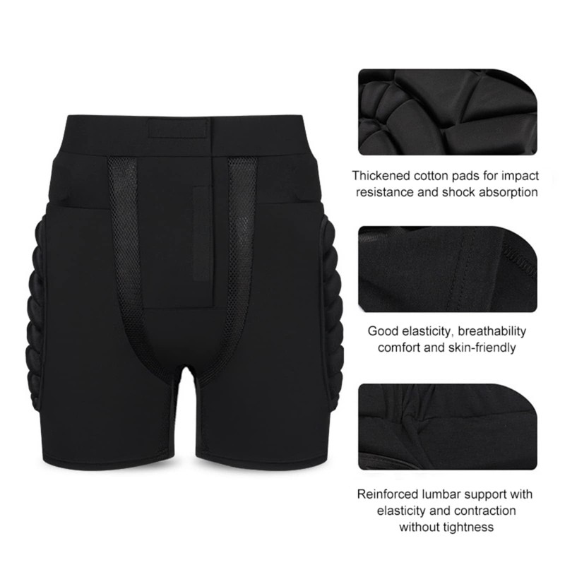 SPP 3D Hip Padded Shorts Pants Impact Hip Protection Shorts