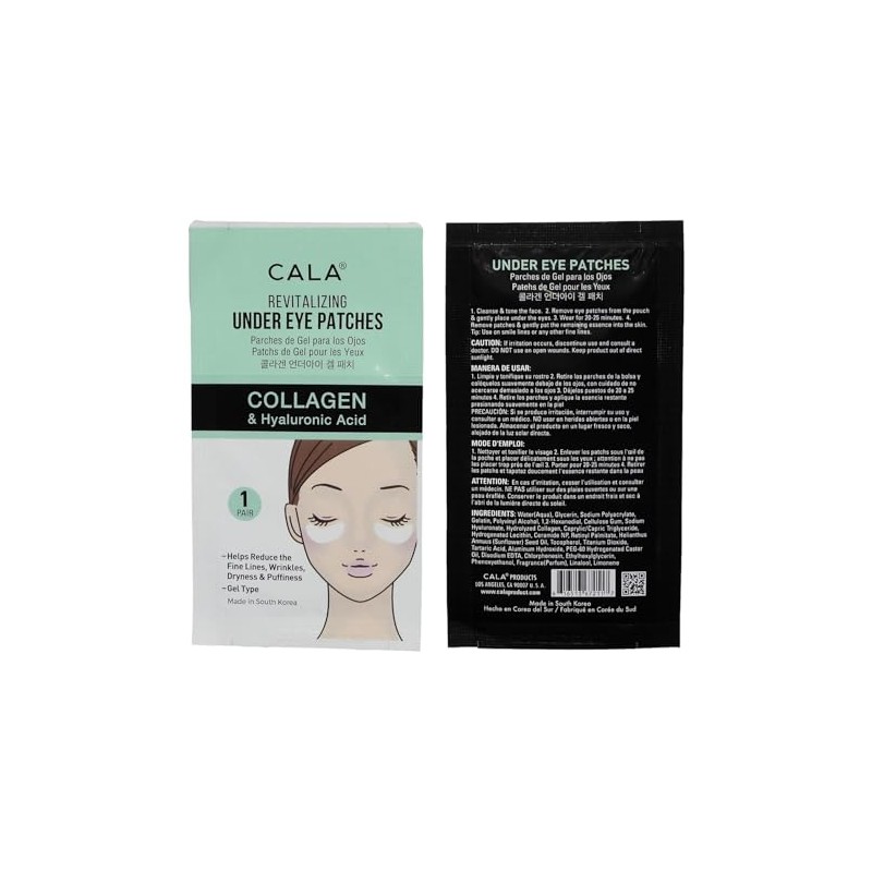 REVITALIZANTE BAJO PARCHES DE LOS OJOS COLÁGENO Y ÁCIDO HIALURÓNICO