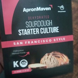 Apron maven Premium Sourdough Starter Culture - Dehydrated Fast Activation Sourdough Starter with Simple Instructions for Sourdough Baking with Lifetime Customer Support - Unique Gift Idea - Specification: Italian Iscian Island Style