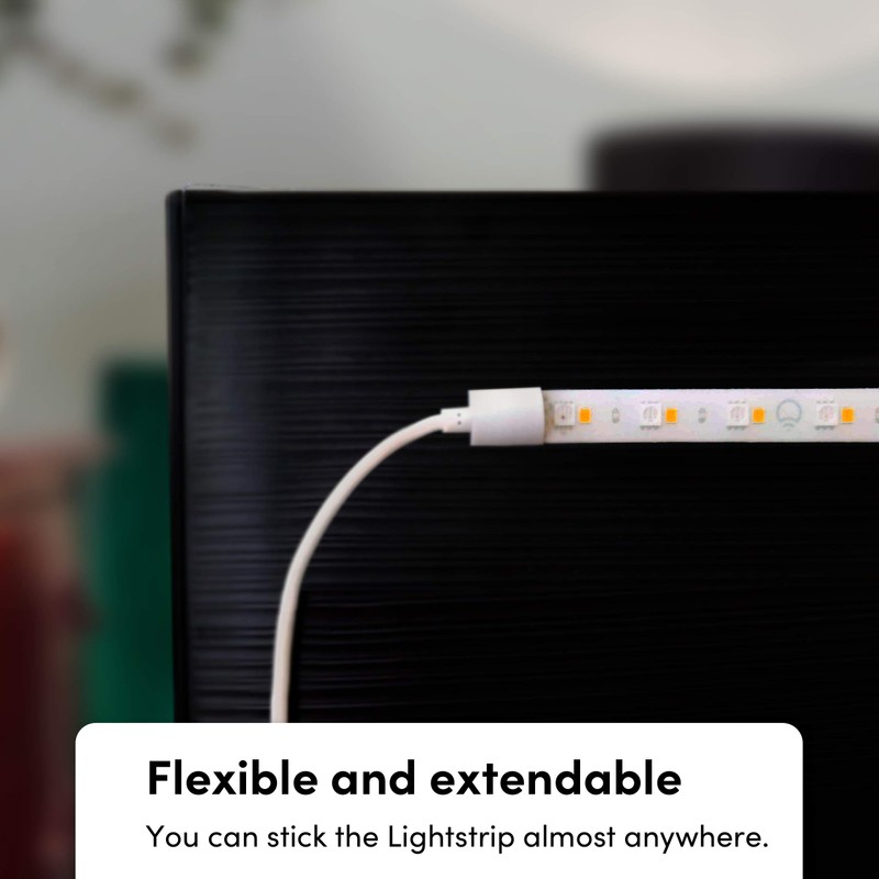 LIFX Lightstrip Extension, 1m. Wi-Fi Smart LED Color Zones Light