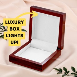 FG Family Gift Mall 50th Birthday Gifts For Women, Cool Gifts For 50 Year Old Woman Turning 50 and Fabulous, Happy Fifty Bday Gift Ideas (LED Box, Pink Milestone Custom Name)