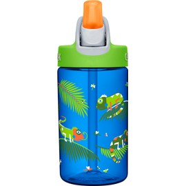CamelBak - Botella de agua para niños Eddy 53855, 0,4 L, iguanas