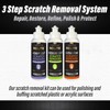 Rolite RSR3STEP4zCP 3-Step Scratch Remover, 4 oz, 3 Pack, Removes